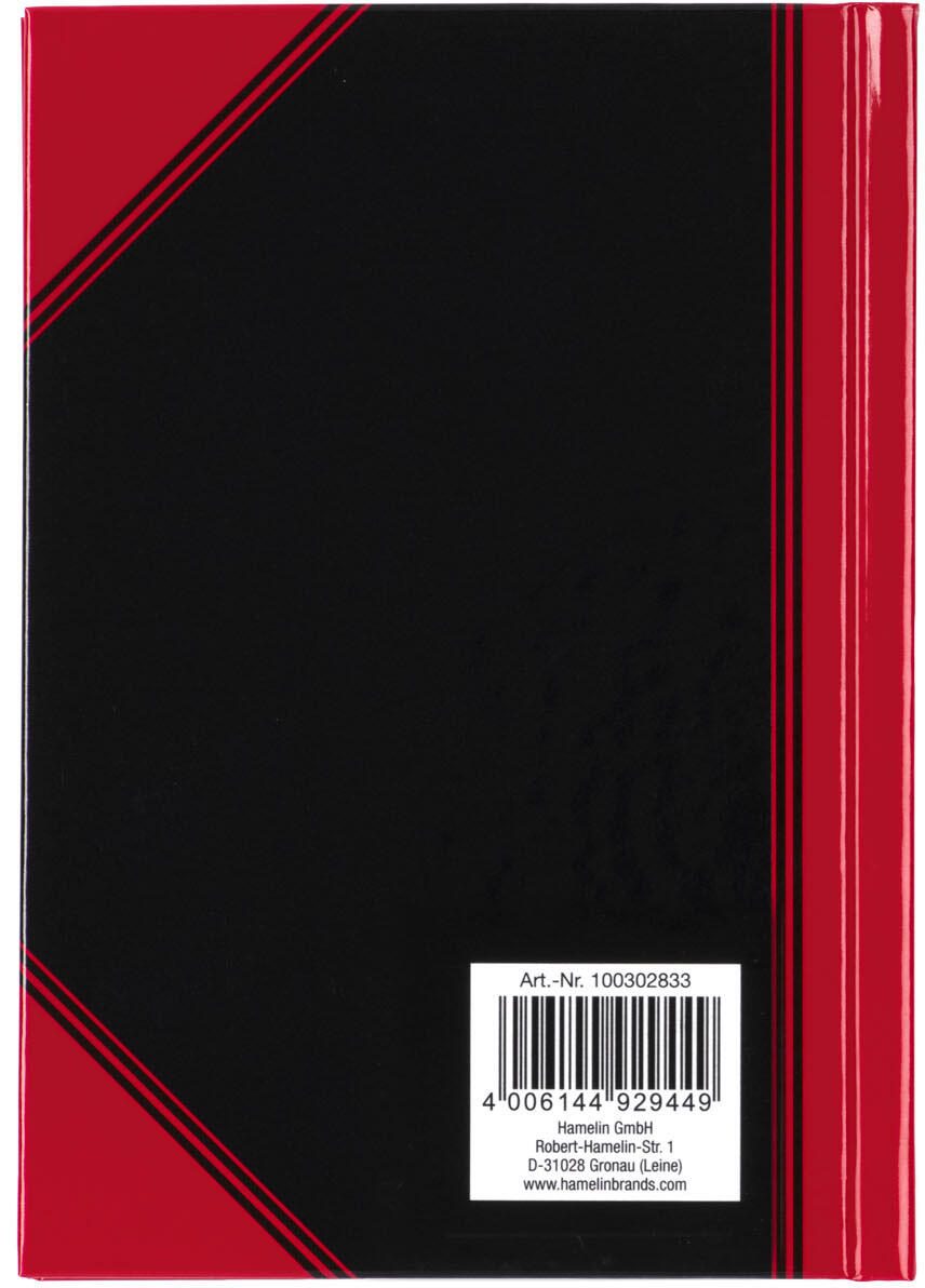 Bantex Notizbuch DIN A6 blanko, 192 Seiten