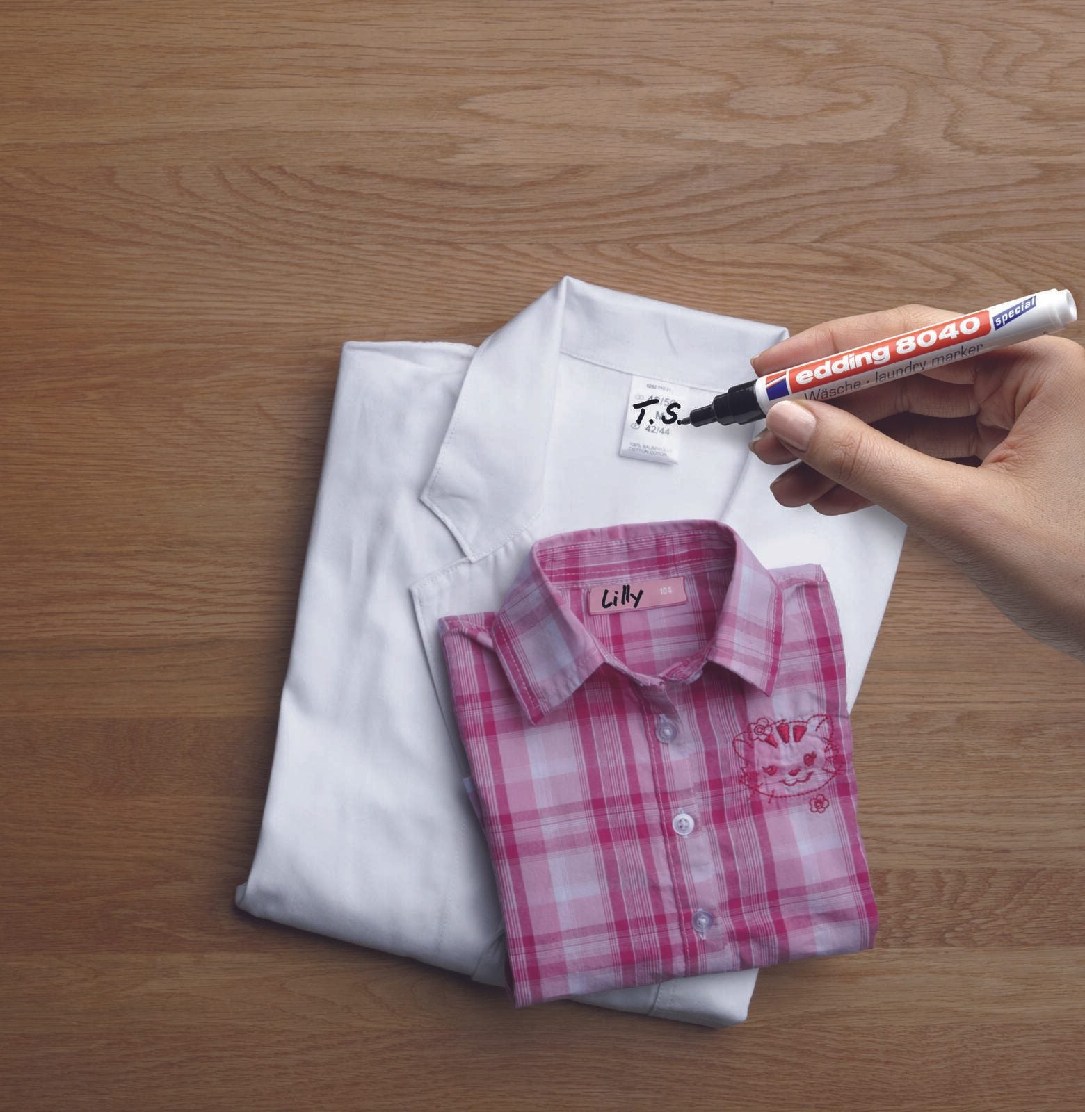 edding Textilmarker 1.0 mm Rot