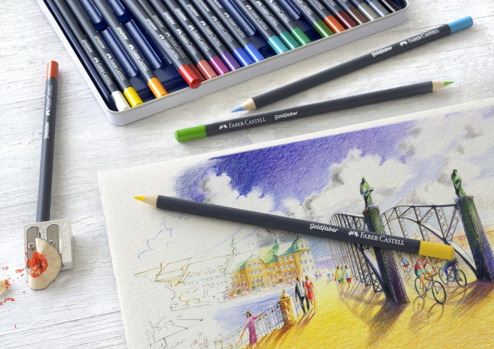 FABER-CASTELL Buntstifte Mehrfarbig