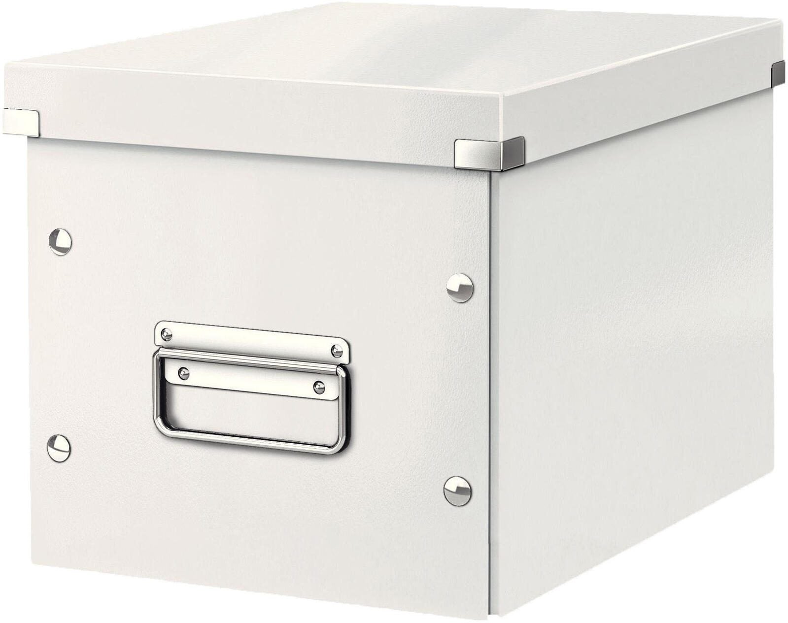 LEITZ Aufbewahrungsbox Click&Store 10,0 l - 26,0 x 26,0 x 24,0 cm weiß