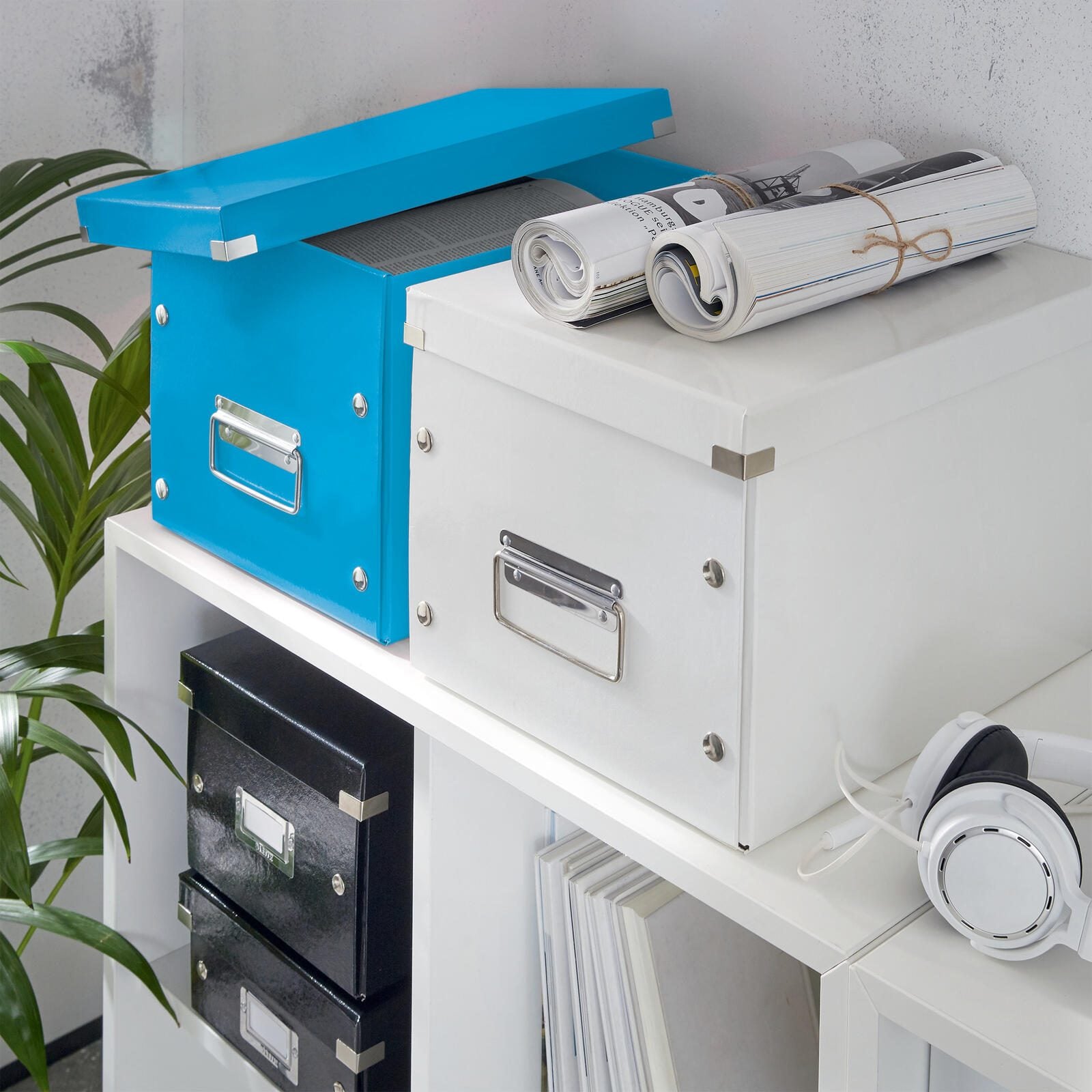 LEITZ Aufbewahrungsbox Click&Store 30,0 l - 32,0 x 36,0 x 31,0 cm blau