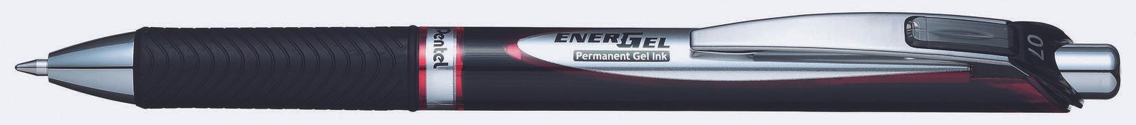 Pentel EnerGel Document Gelschreiber 0.35 mm, Schreibfarbe: Rot