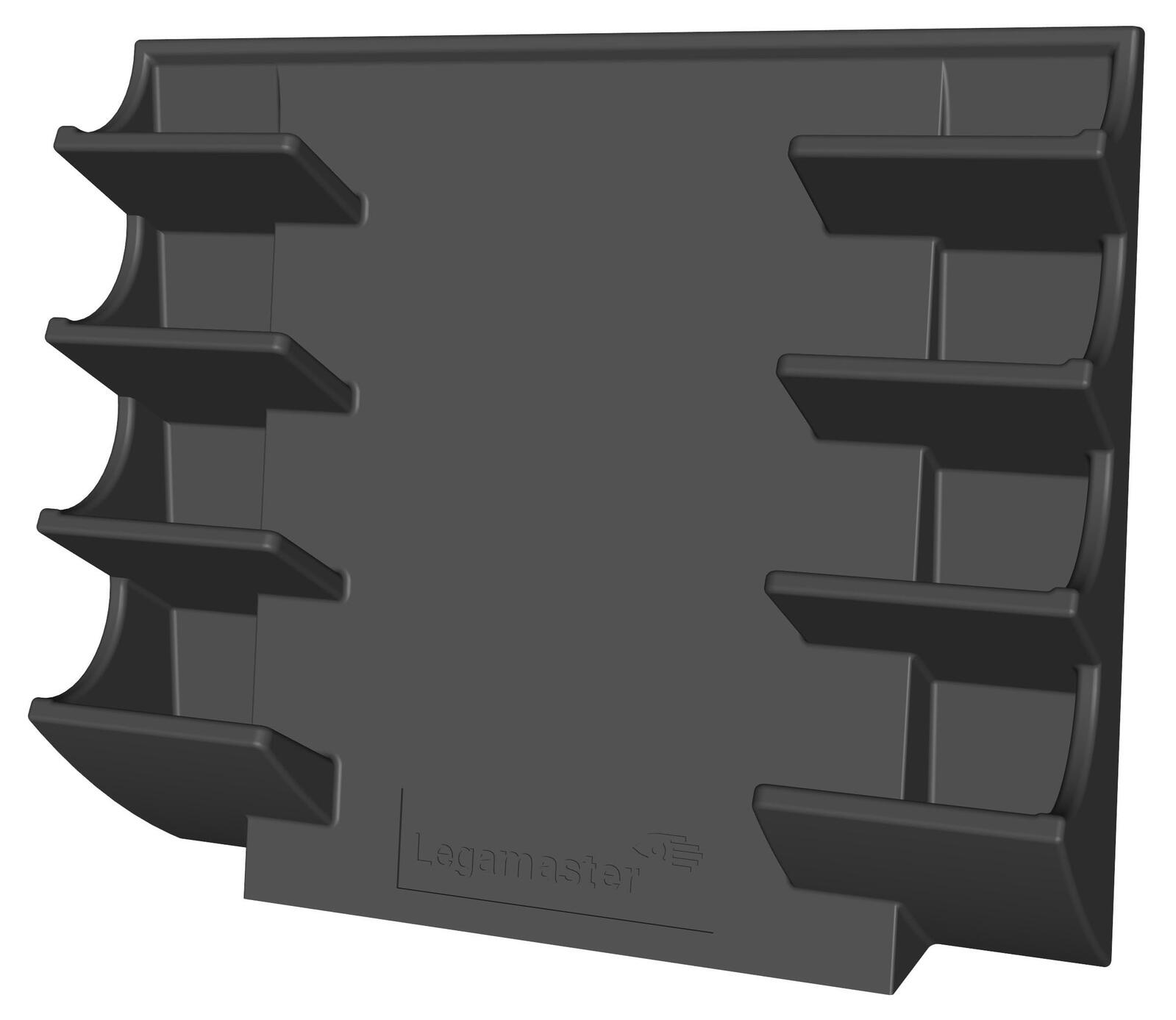 Legamaster magnetischer Stiftehalter 12,0 x 4,0 x 15,5 cm schwarz