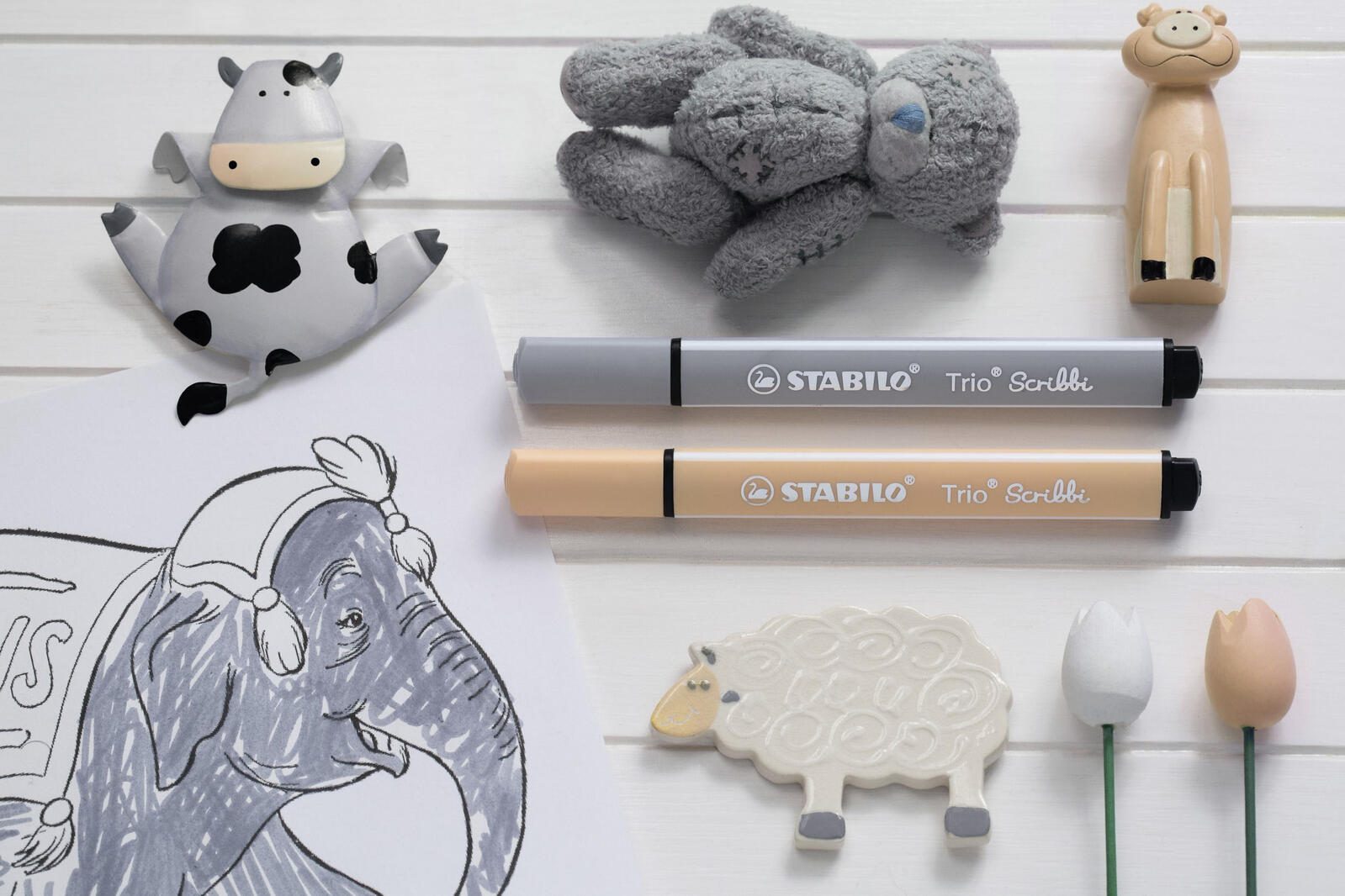 STABILO Filzstifte Mehrfarbig 2.0 mm
