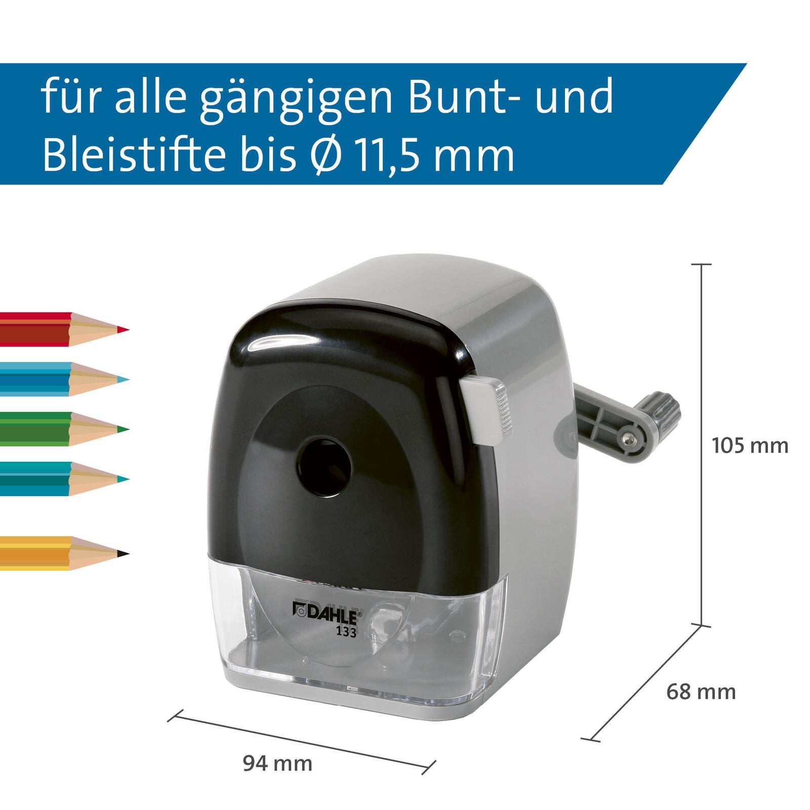 DAHLE Spitzmaschine grau/schwarz