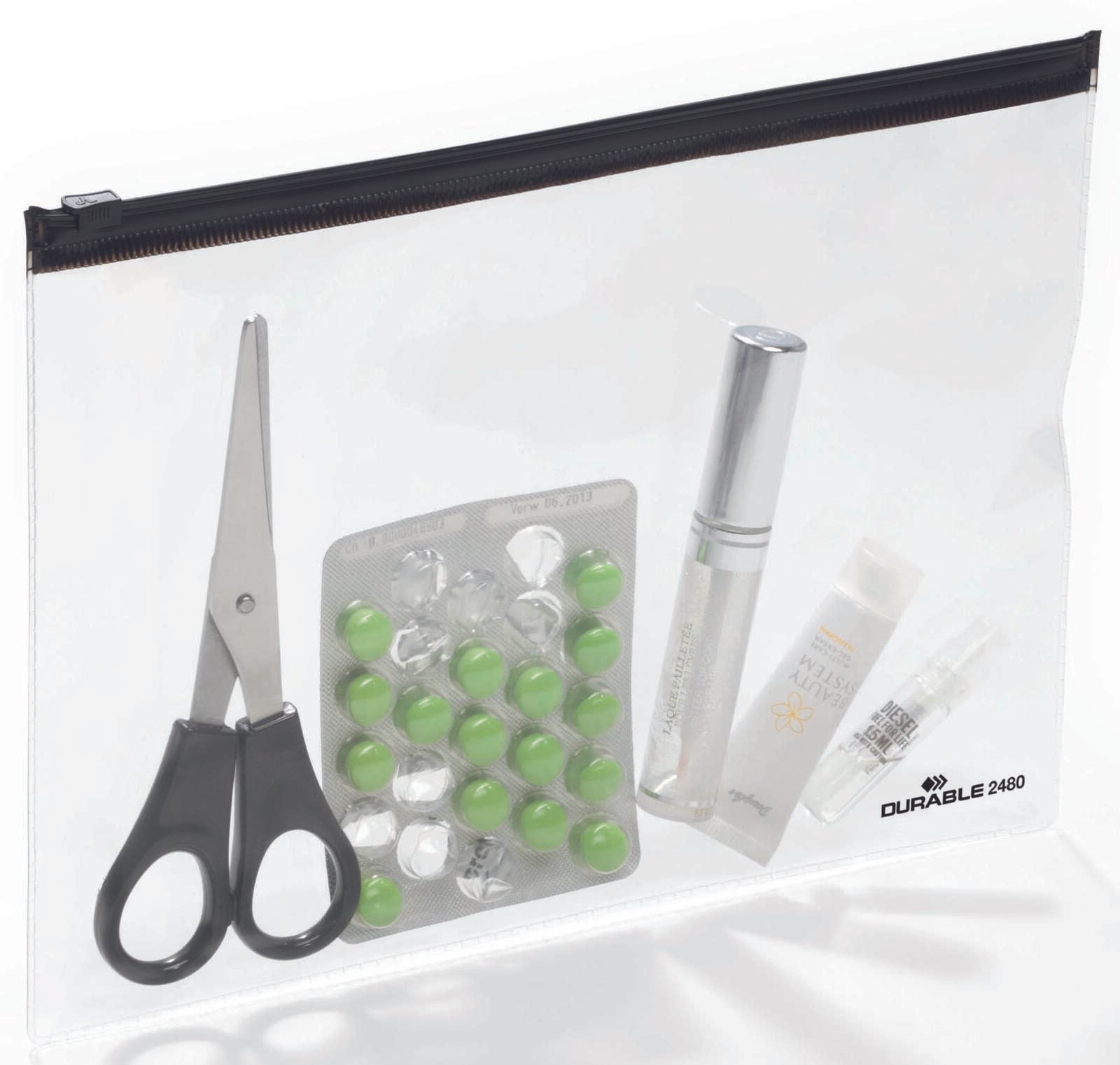 DURABLE Gleitverschlussbeutel A5 transparent