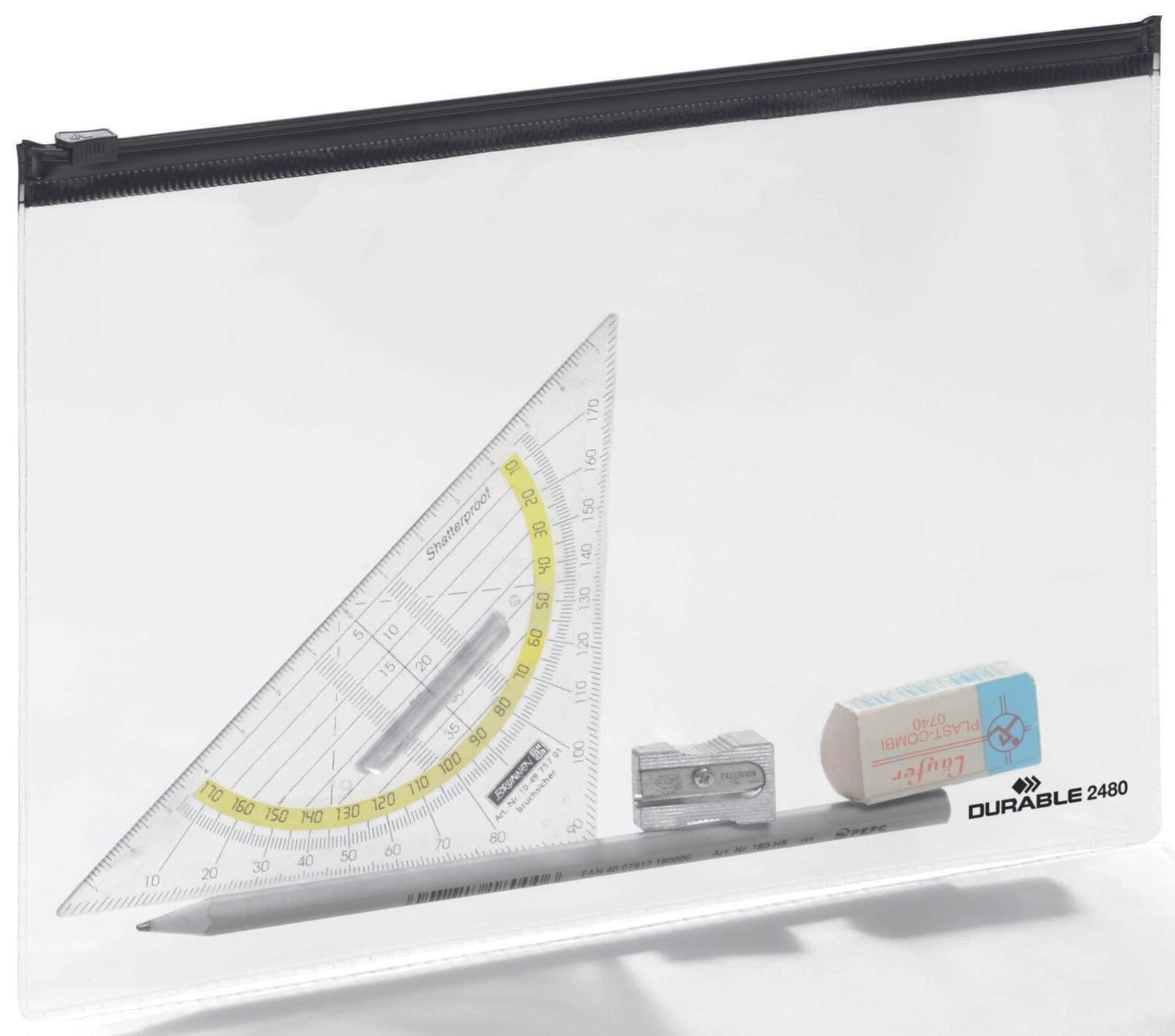 DURABLE Gleitverschlussbeutel A5 transparent