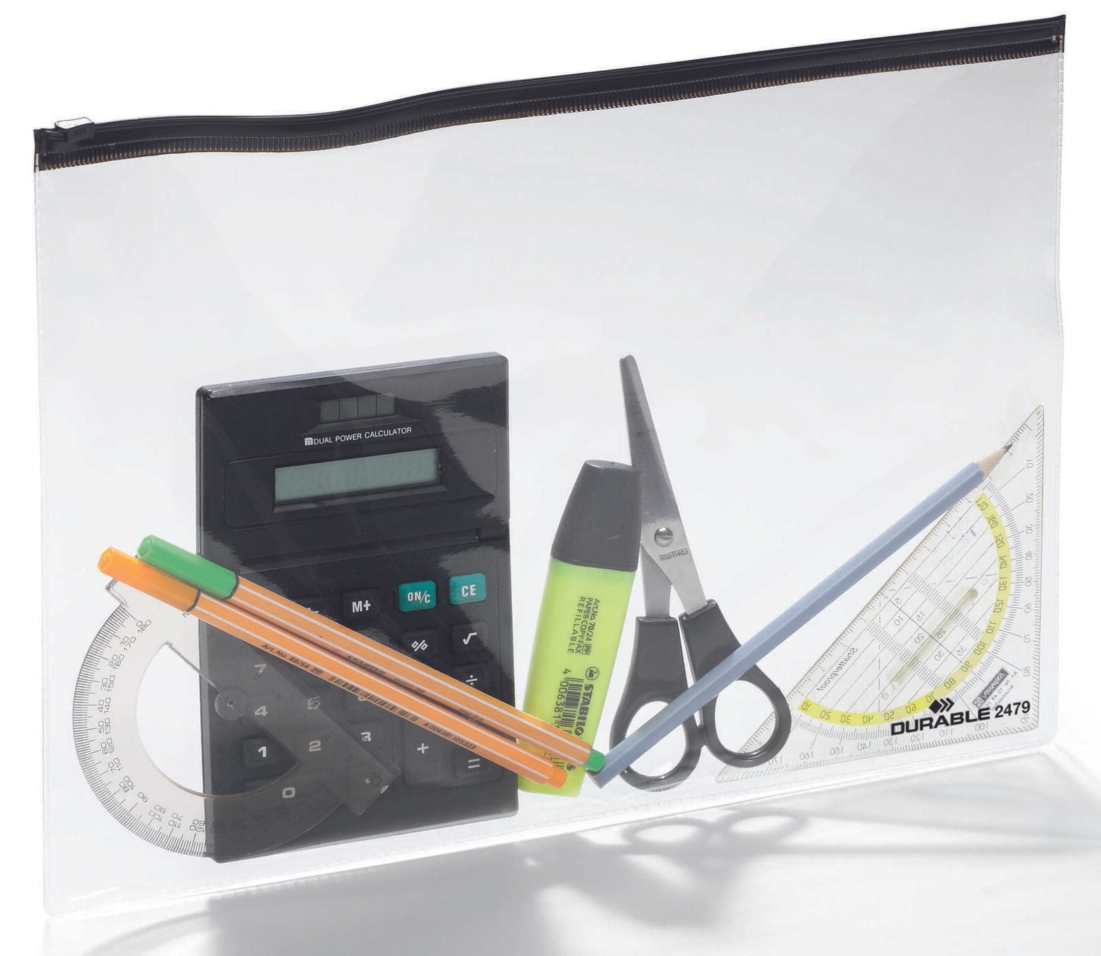 DURABLE Gleitverschlussbeutel A4 transparent