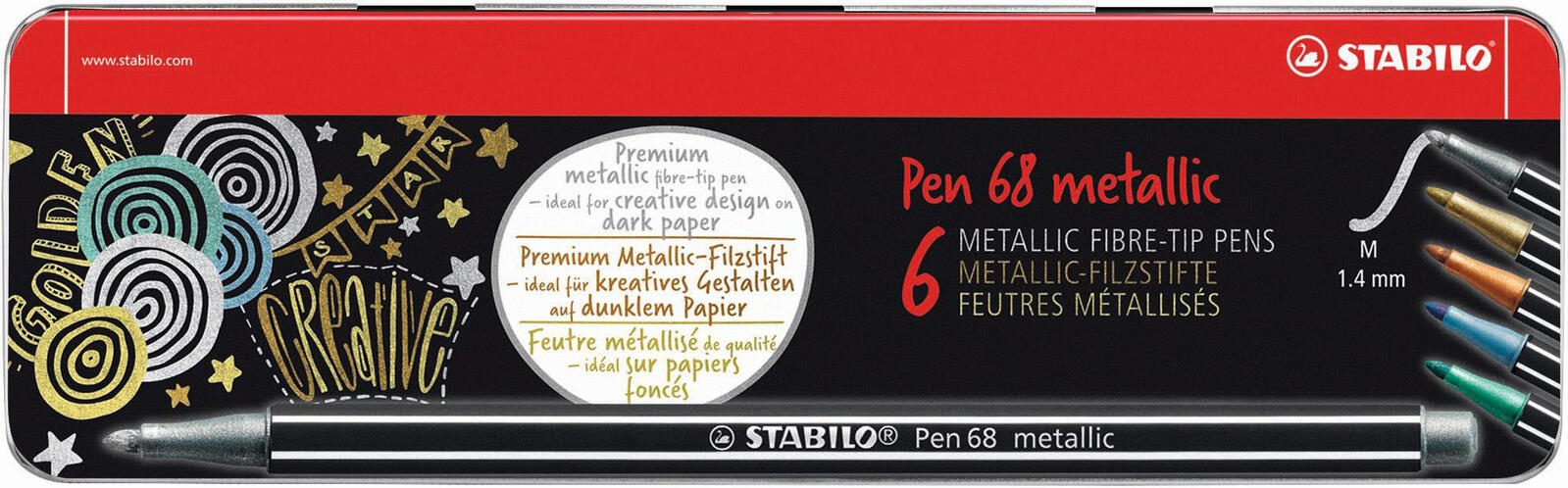 STABILO Filzstifte Mehrfarbig 1.0 mm