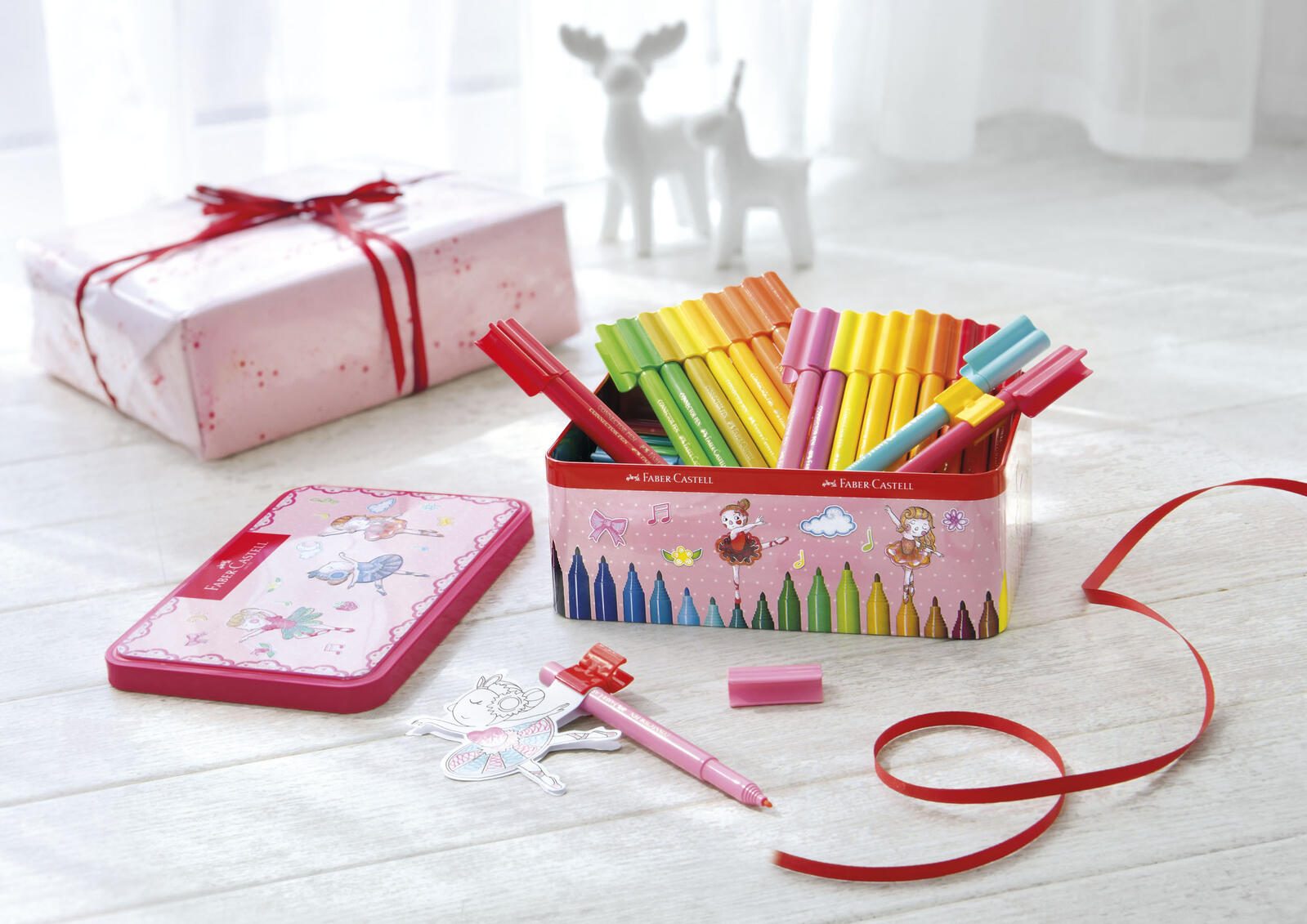 FABER-CASTELL Filzstifte Mehrfarbig 3.0 mm