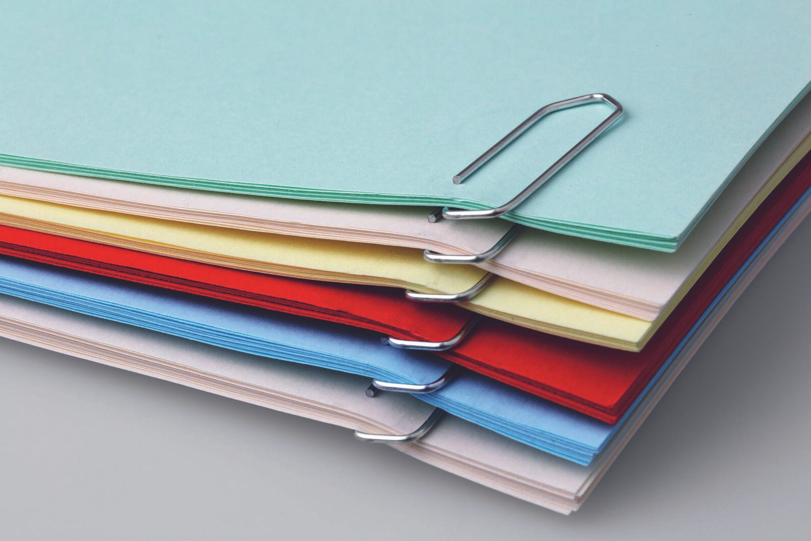 DURABLE Büroklammern Metall silber