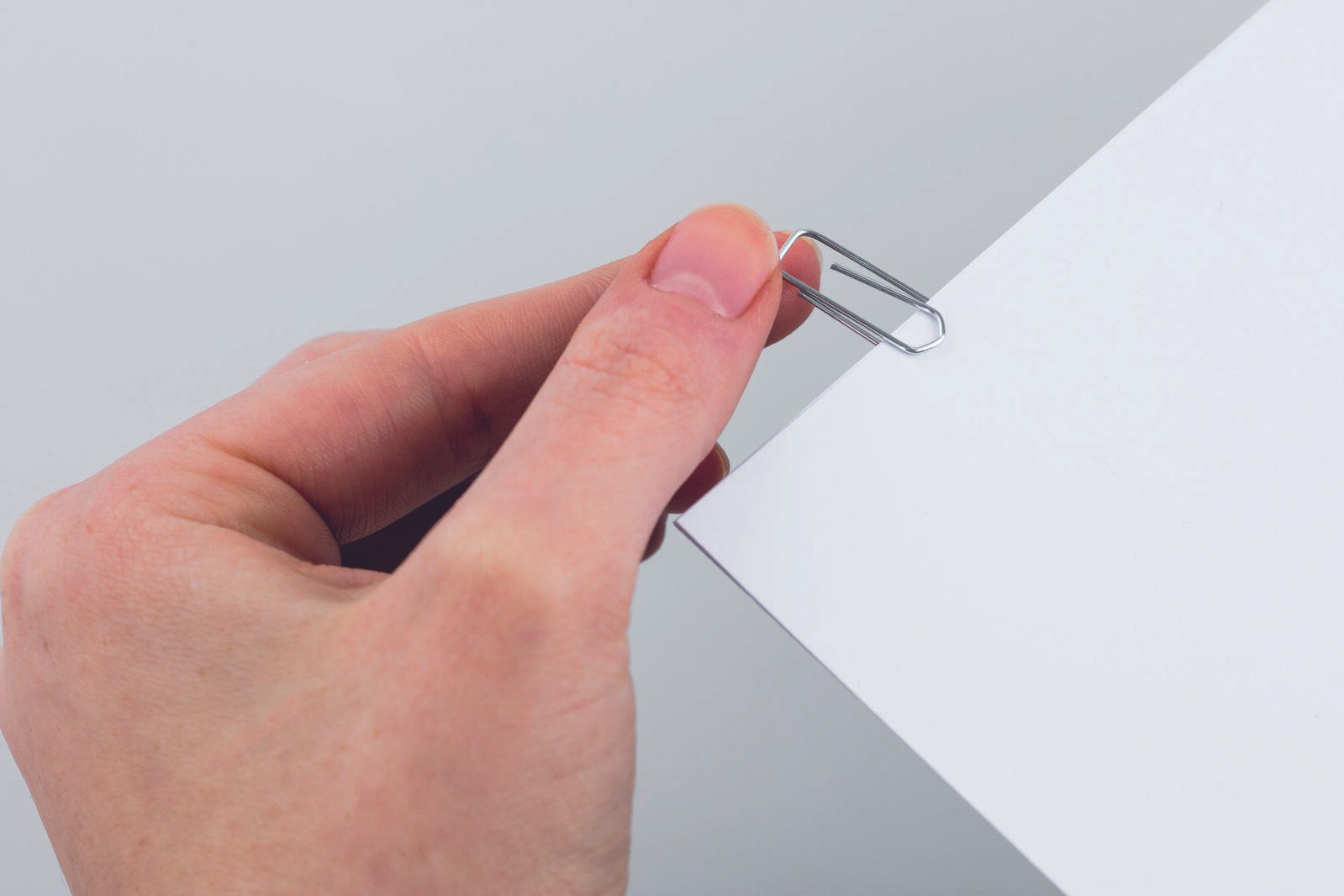 DURABLE Büroklammern Metall silber