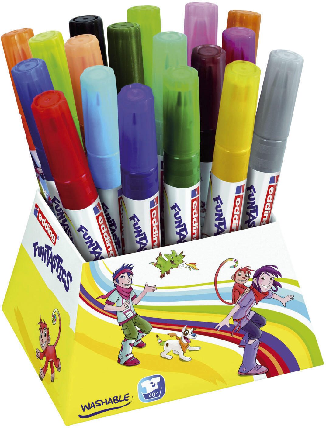 edding Filzstifte Mehrfarbig 3.0 mm