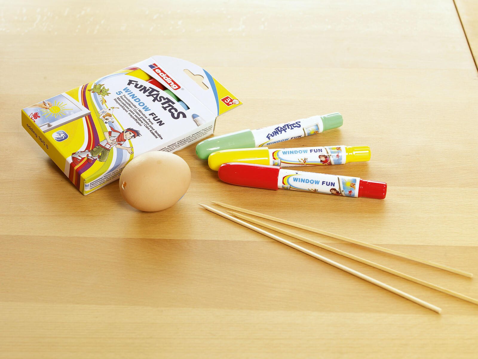 edding Funtastics Window Fun Kreidemarker 2.0 - 6.0 mm Mehrfarbig