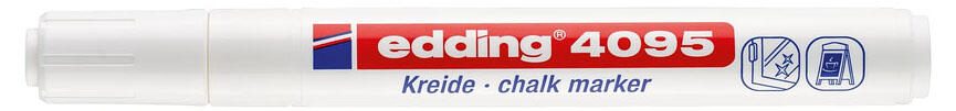edding 4095 Kreidemarker 2.0 - 3.0 mm Weiß