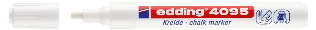 edding 4095 Kreidemarker 2.0 - 3.0 mm Weiß