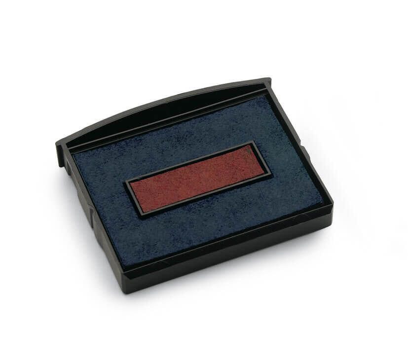 COLOP Ersatzstempelkissen 2,4 x 4,1 cm blau/rot