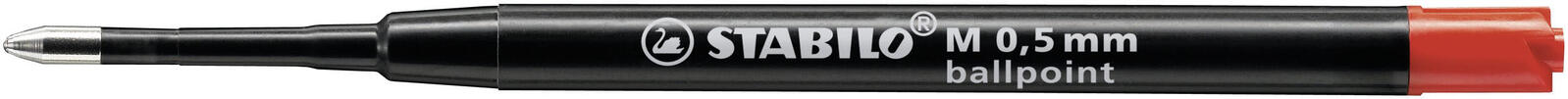 STABILO Kugelschreibermine Ballpoint Refill 0.5 mm Rot