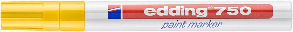 edding 750 Lackmarker 2.0 - 4.0 mm Gelb