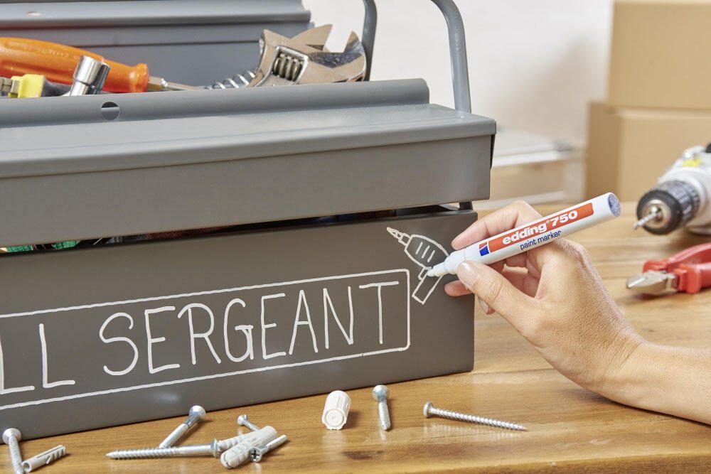 edding 750 Lackmarker 2.0 - 4.0 mm Gelb