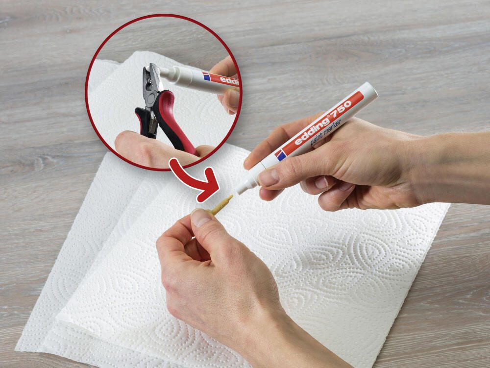 edding 750 Lackmarker 2.0 - 4.0 mm Gelb