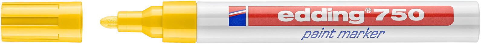 edding 750 Lackmarker 2.0 - 4.0 mm Gelb