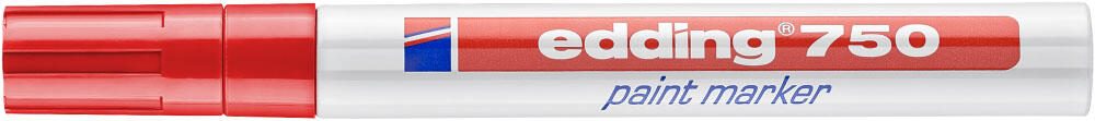 edding 750 Lackmarker 2.0 - 4.0 mm Rot
