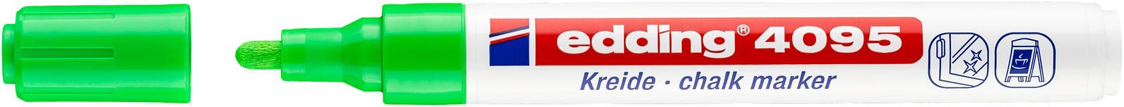 edding 4095 Kreidemarker 2.0 - 3.0 mm Grün