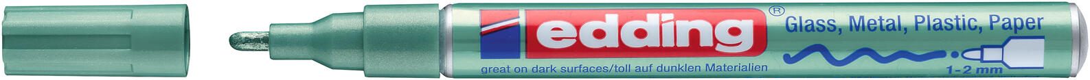 edding 751 Lackmarker 1.0 - 2.0 mm Grün