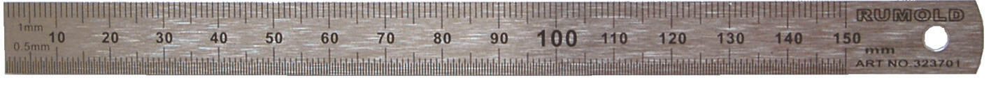 RUMOLD Lineal 15 cm