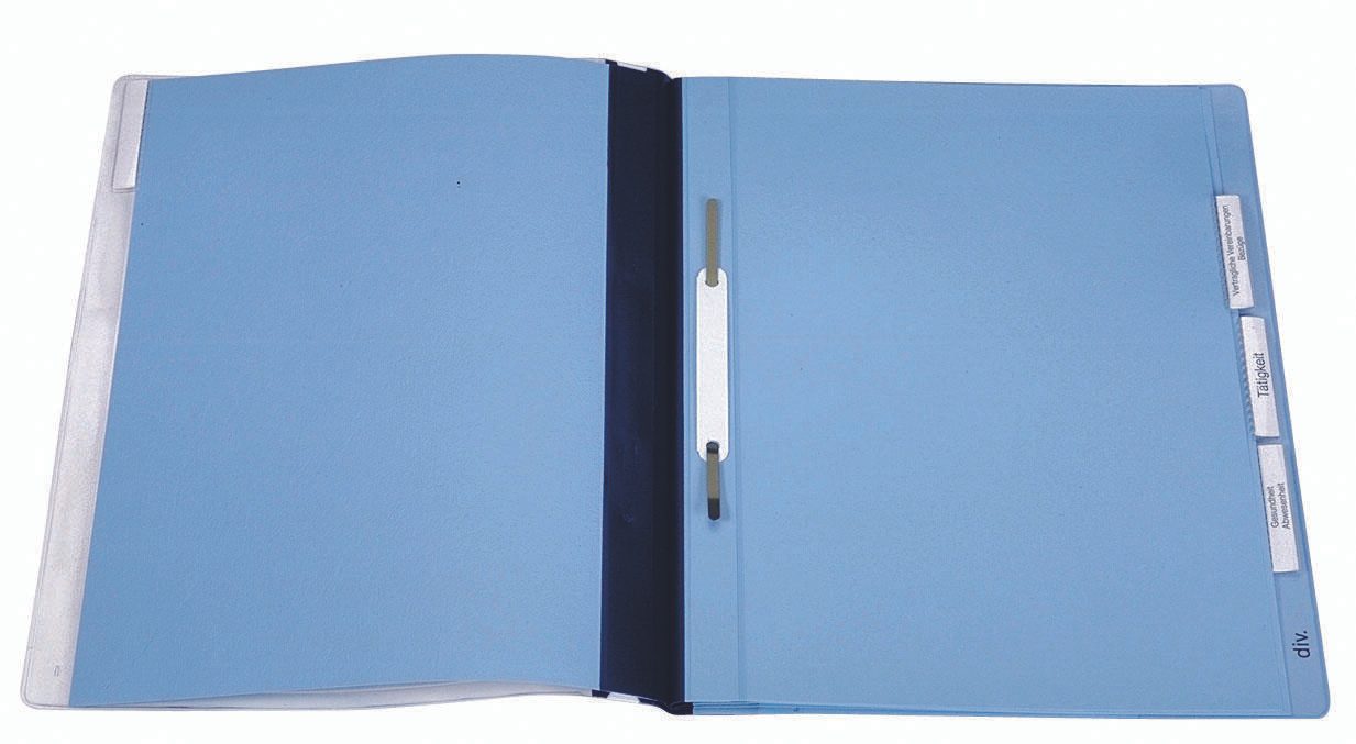 DURABLE Personalhefter DIN A4 kaufmännische Heftung blau