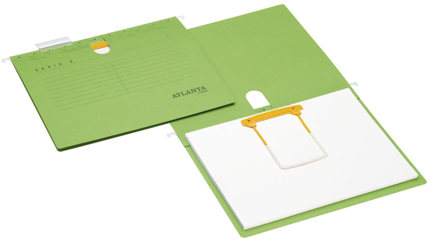 ATLANTA Hängehefter DIN A4 kaufmännische Heftung grün