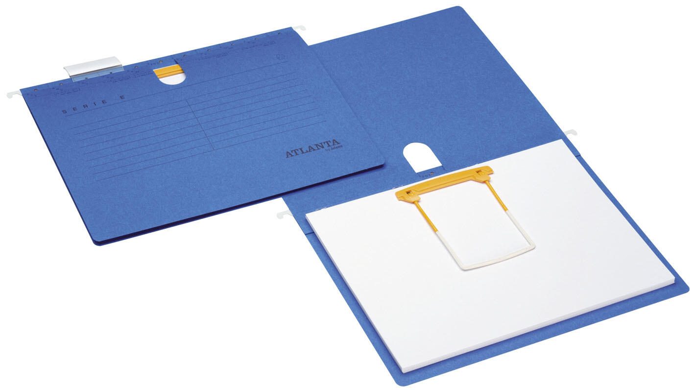 ATLANTA Hängehefter DIN A4 kaufmännische Heftung blau