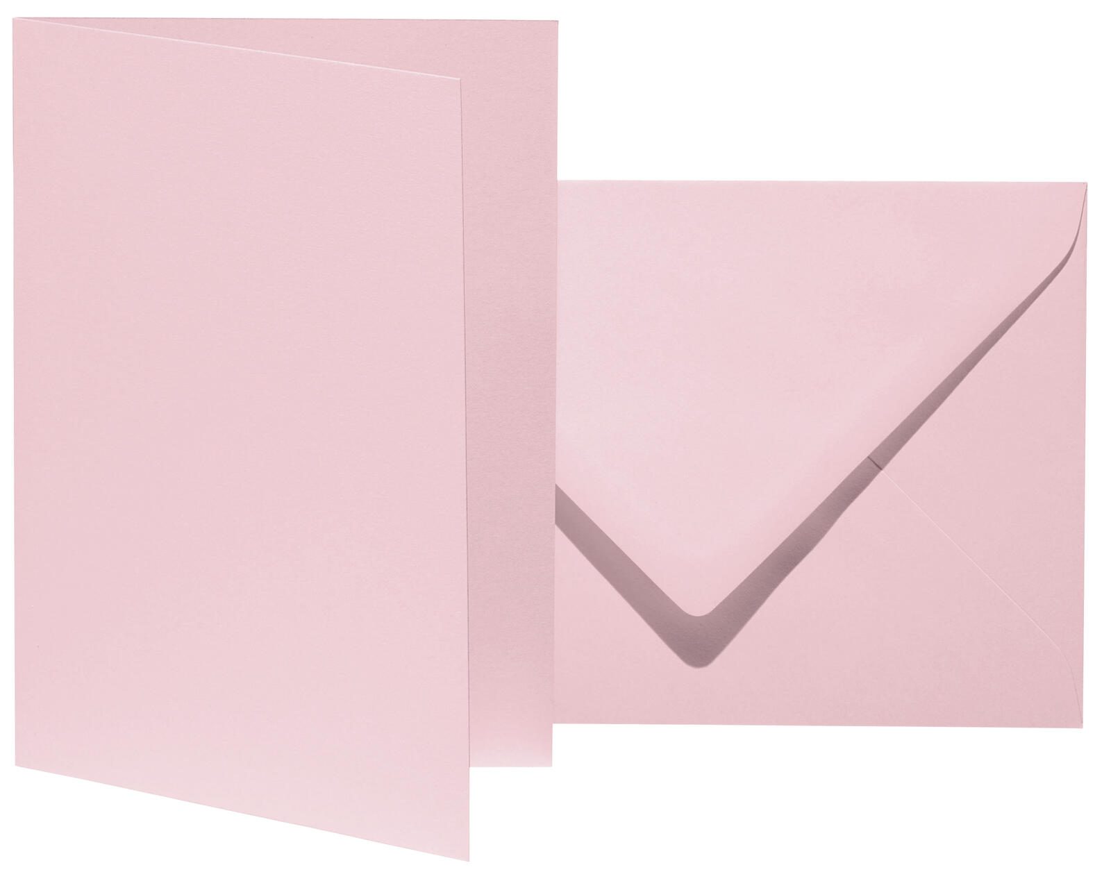 artoz Faltkarten mit Briefumschlägen DIN B6 rosa