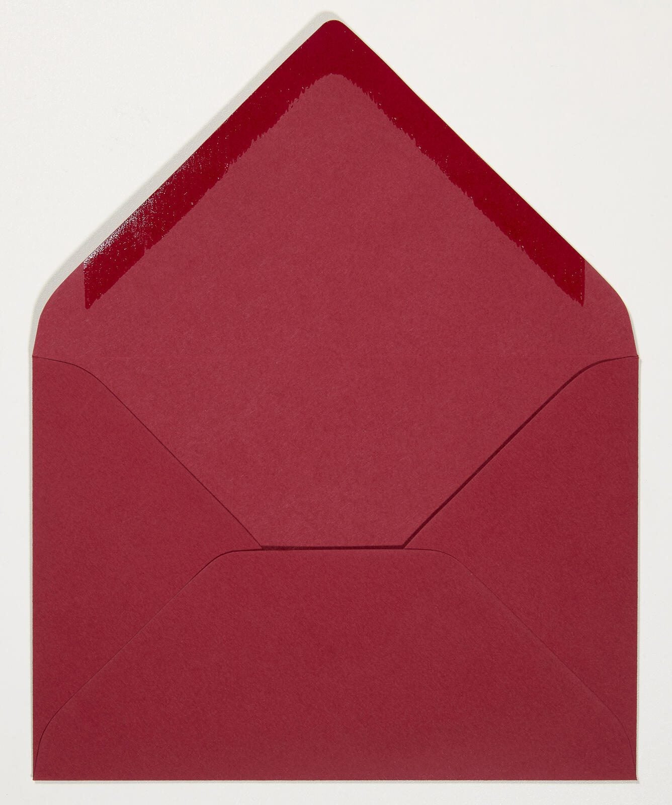artoz Faltkarten mit Briefumschlägen DIN B6 weinrot