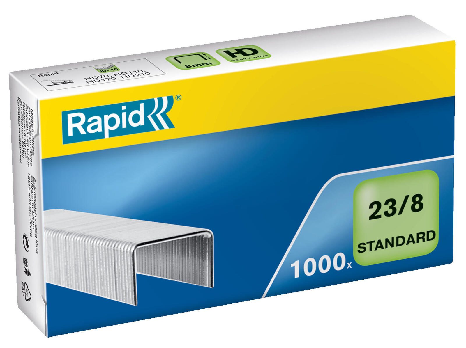 Rapid Heftklammern 12 mm 23/8