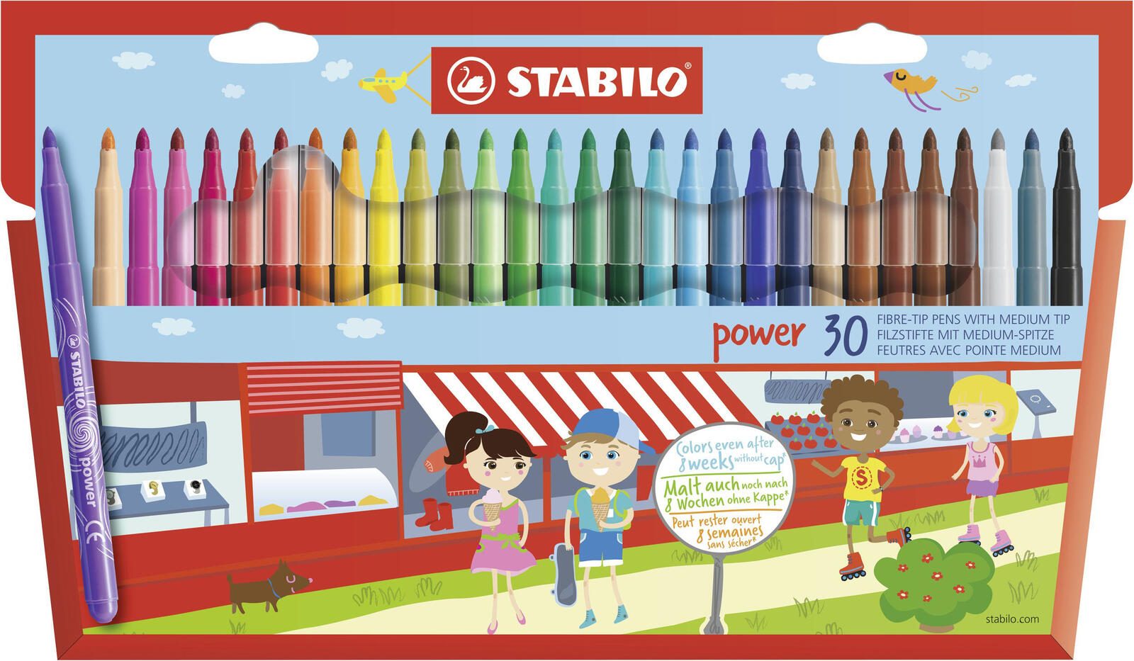 STABILO Filzstifte Mehrfarbig 2.0 mm