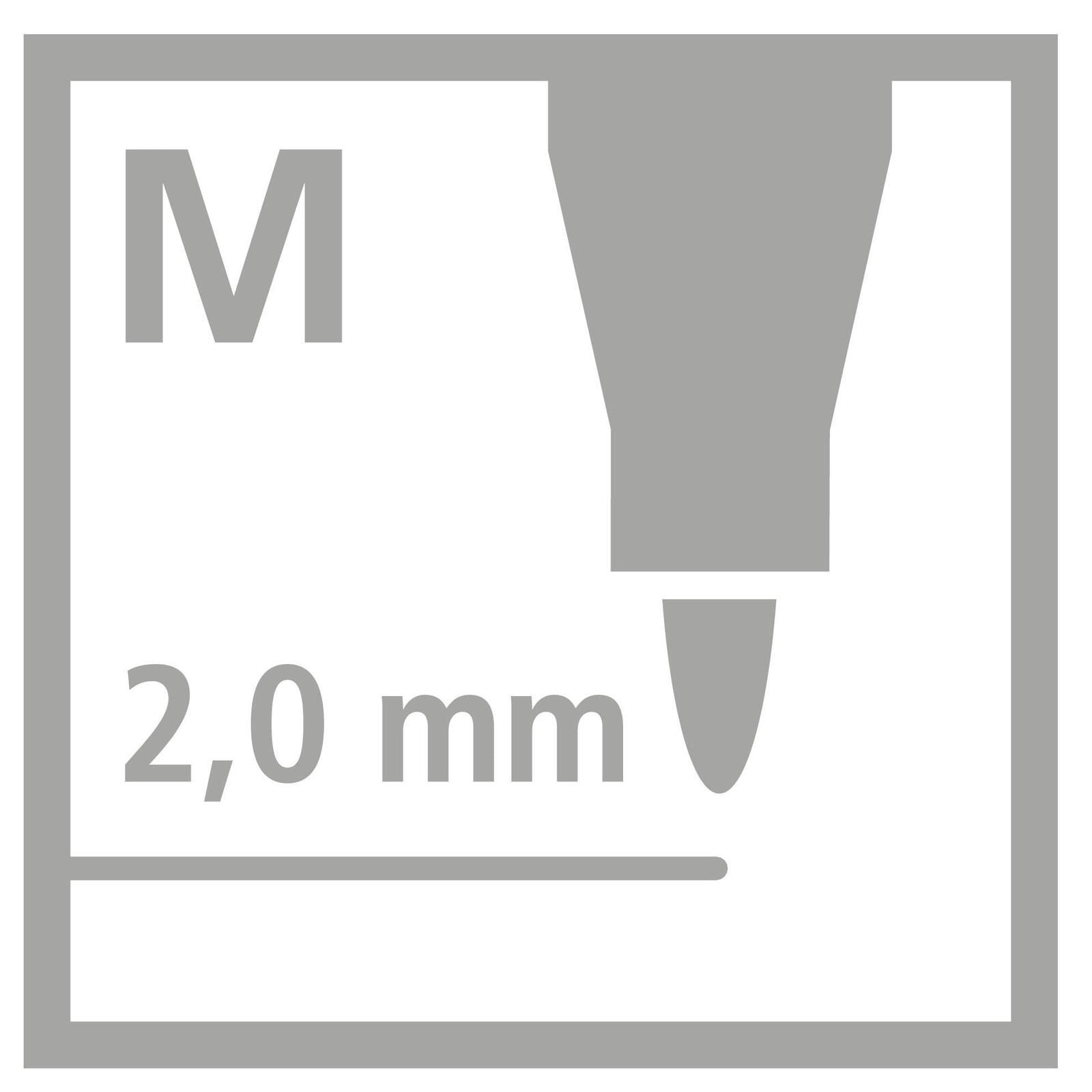 STABILO Filzstifte Mehrfarbig 2.0 mm