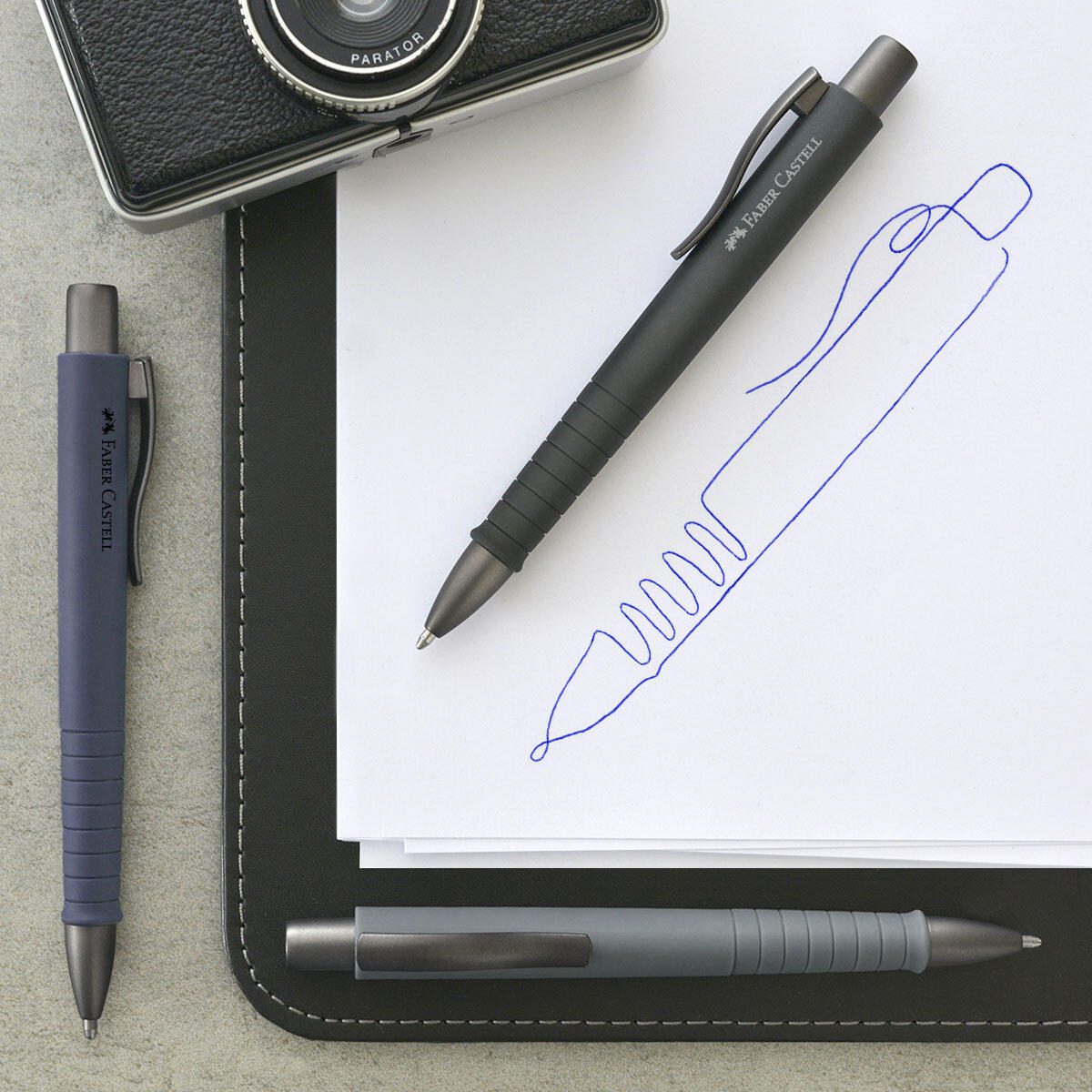 FABER-CASTELL Kugelschreiber 0.7 mm Blau