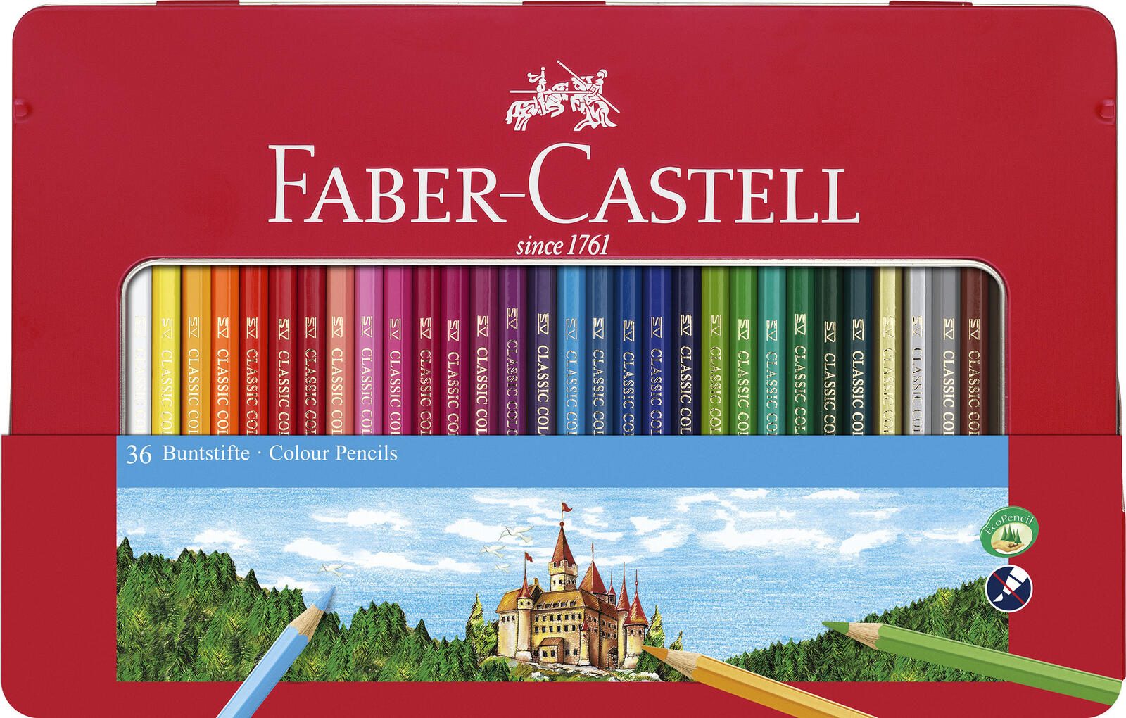 FABER-CASTELL Buntstifte Mehrfarbig