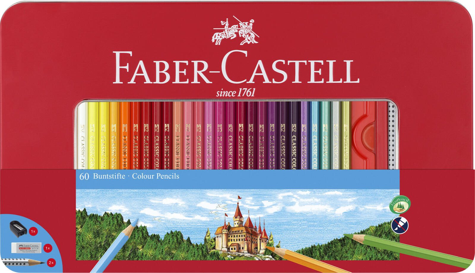 FABER-CASTELL Buntstifte Mehrfarbig