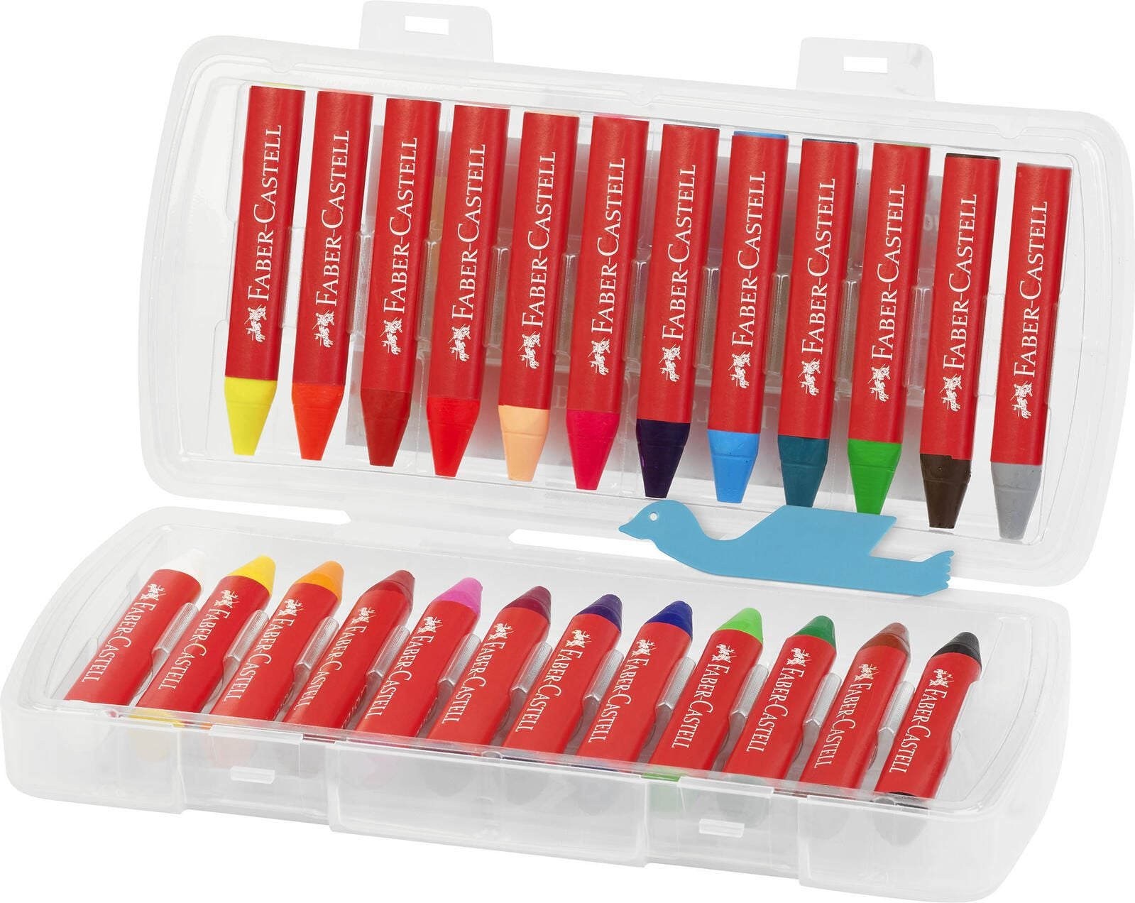 FABER-CASTELL Wachsmalstifte 24St.