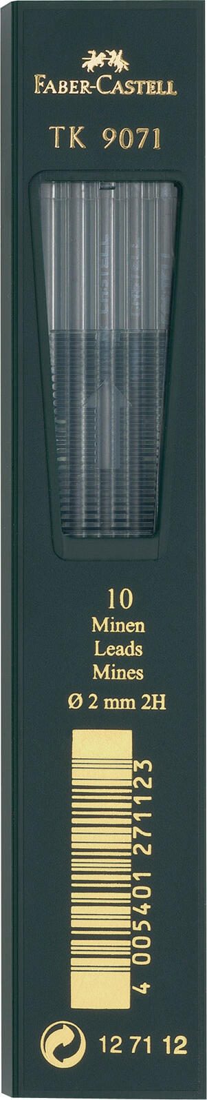 FABER-CASTELL Fallminen-Bleistiftminen 2.0 mm schwarz