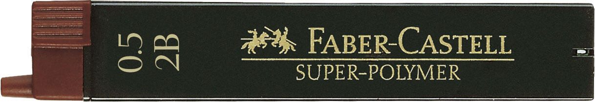 FABER-CASTELL Bleistiftminen 2B 0.5 mm schwarz