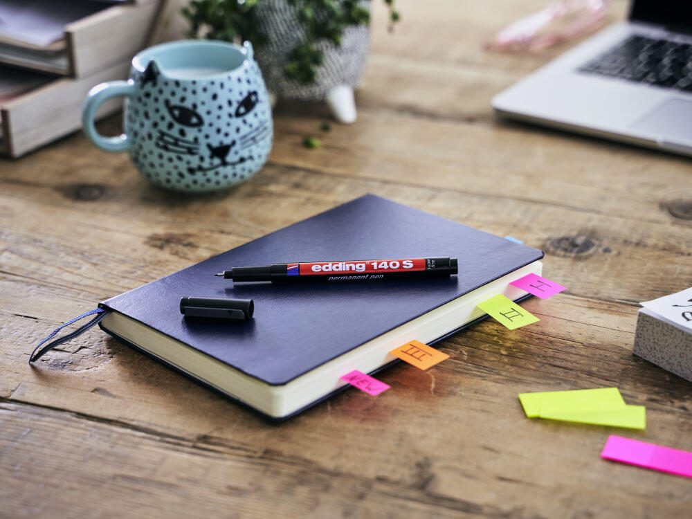 edding 140 S permanent Folienstifte-Set 0.3 mm Mehrfarbig