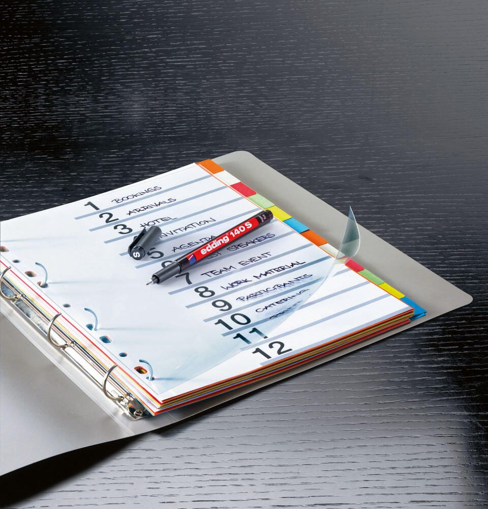 edding 140 S permanent Folienstifte-Set 0.3 mm Mehrfarbig