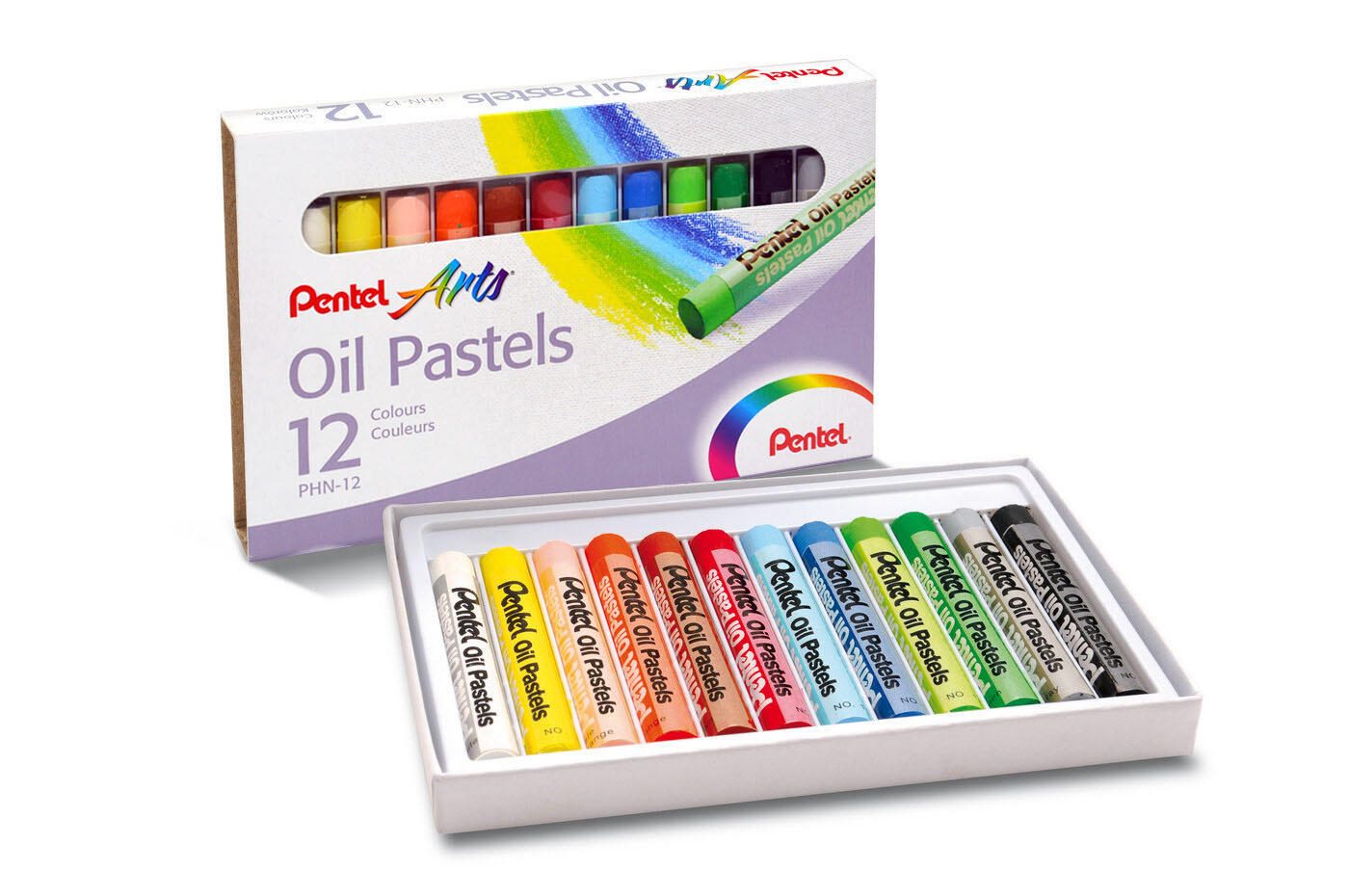 Pentel Ölkreide Mehrfarbig