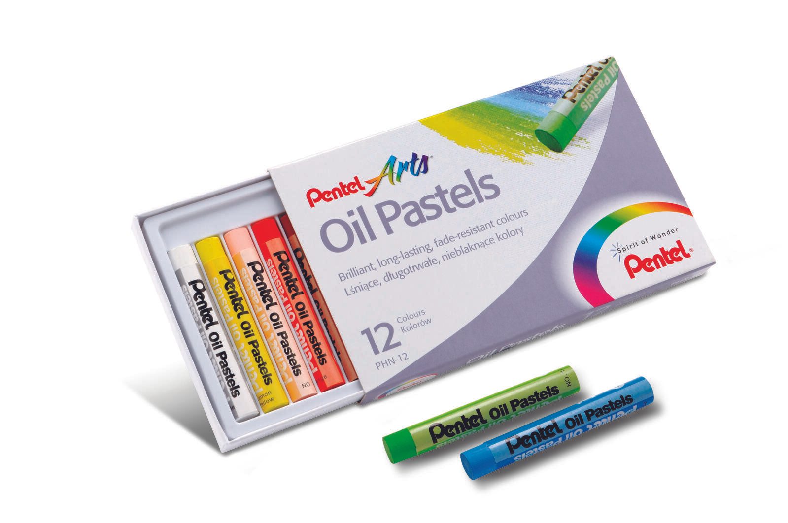 Pentel Ölkreide Mehrfarbig