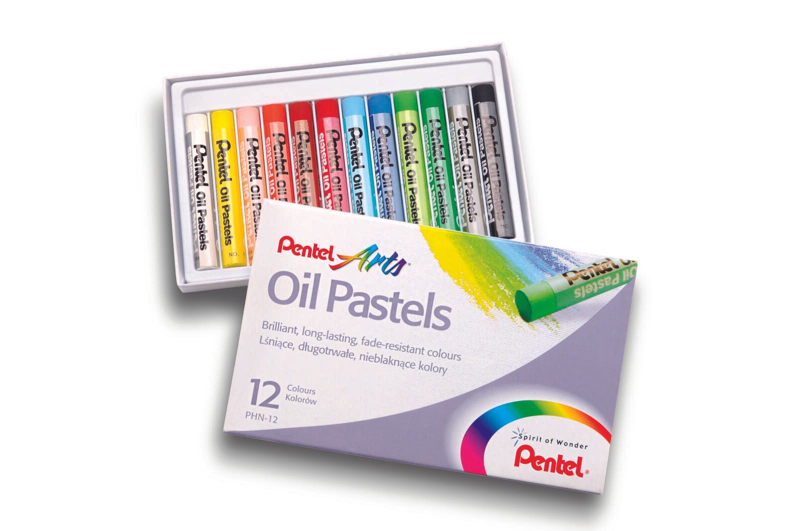 Pentel Ölkreide Mehrfarbig