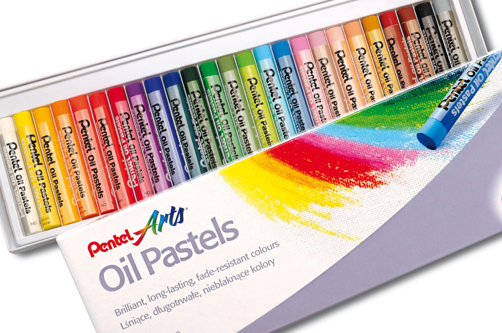 Pentel Ölkreide Mehrfarbig